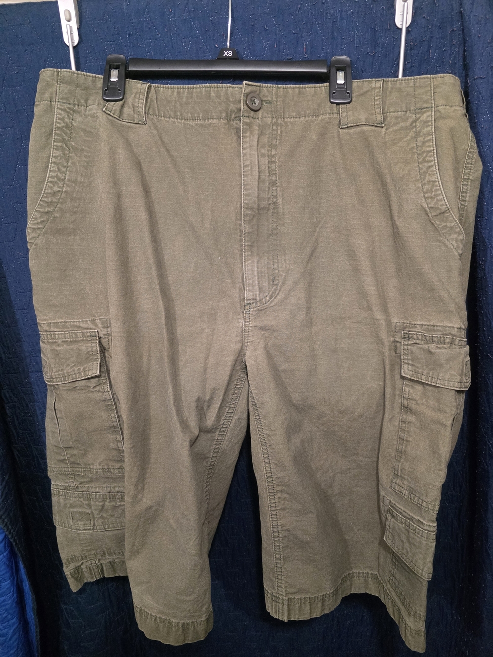 Roundtree & Yorke Olive Green Cargo Shorts